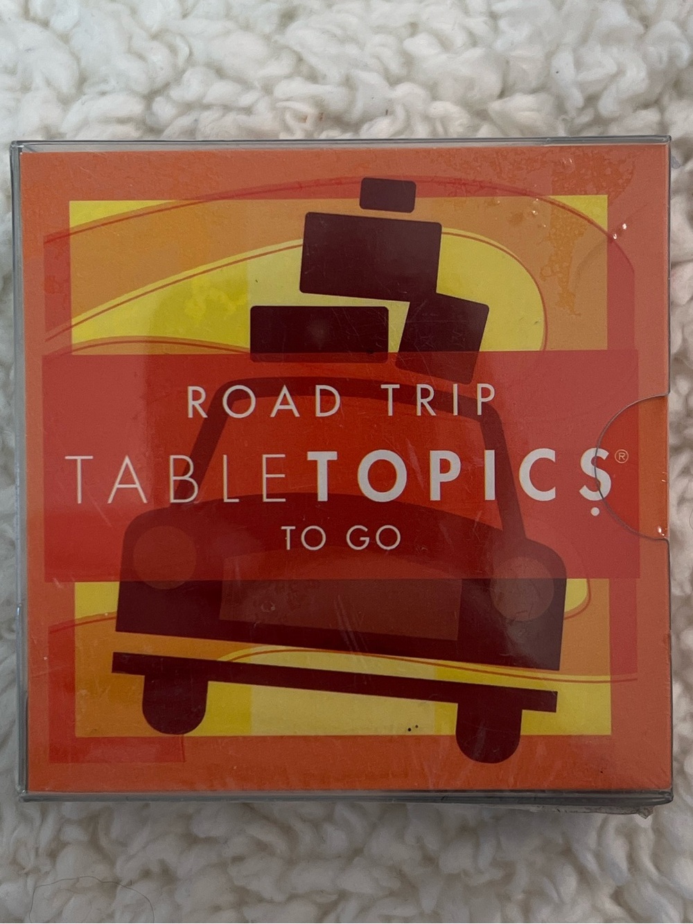 Table Topics To Go "Road Trip" Questions Card Deck Game